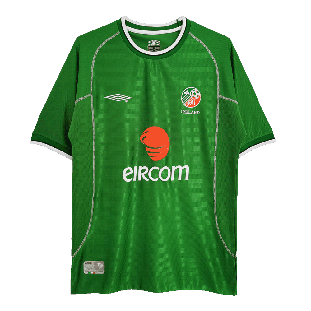 2002 Ireland Home Retro Jersey