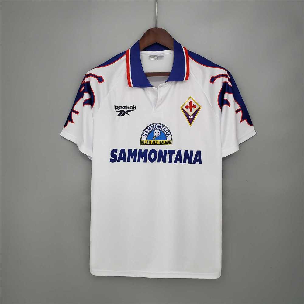 1995-1997 Fiorentina Soccer Away Jersey Retro Version