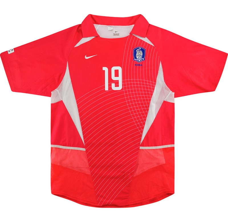2002 South Korea World Cup Home Retro Jersey