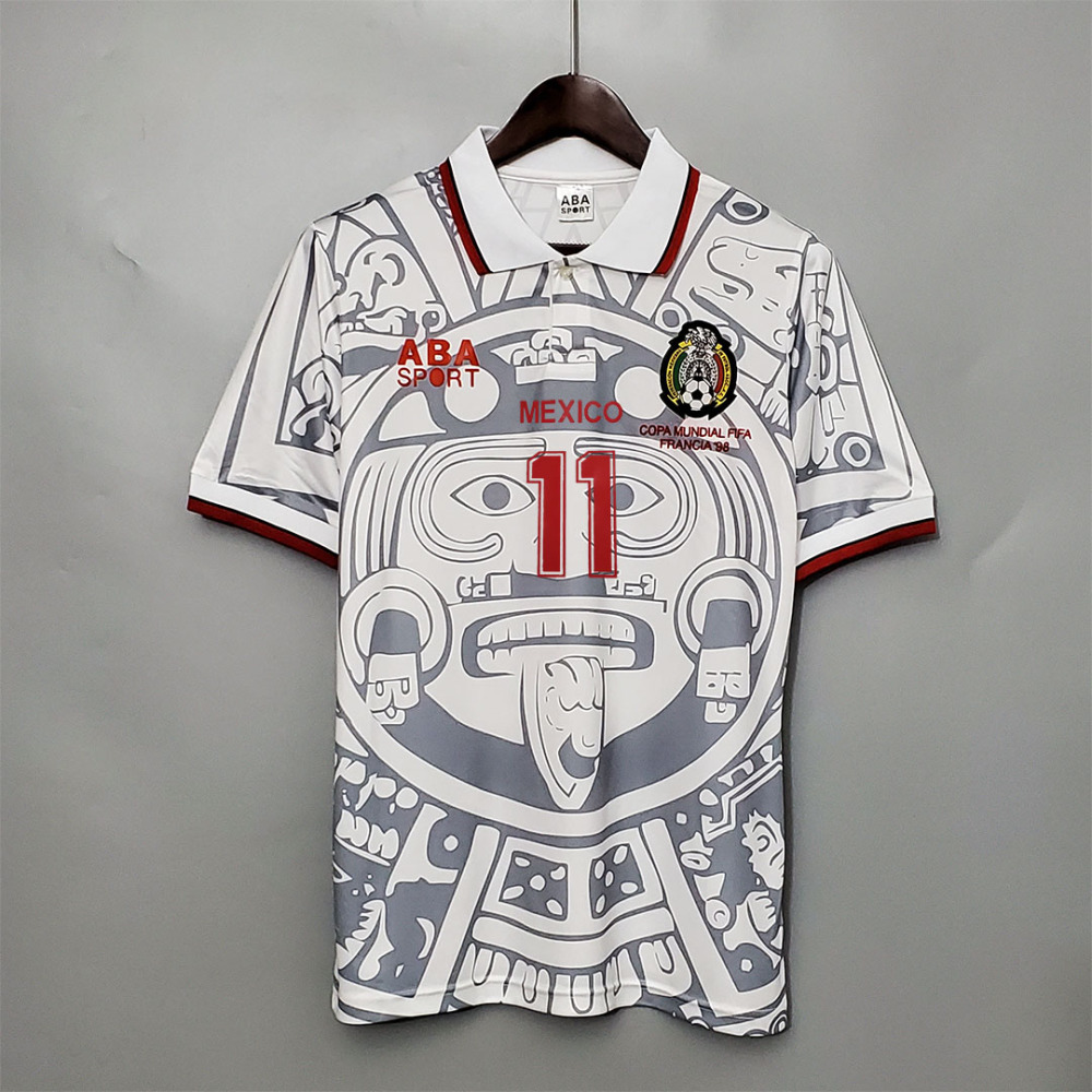 1998 Mexico World Cup Away Retro Jersey