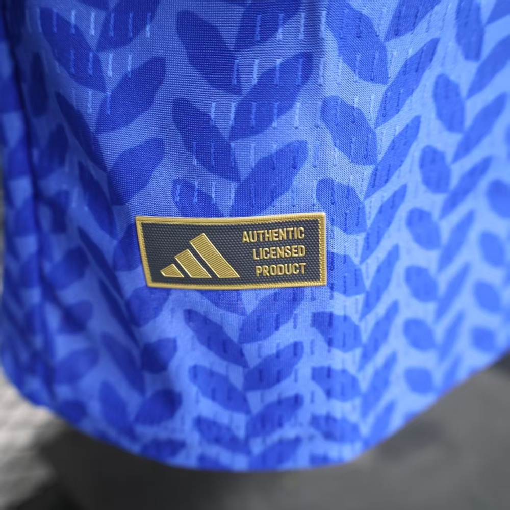 2025-26 Italy World Cup Home Jersey Player Version Long Sleeve