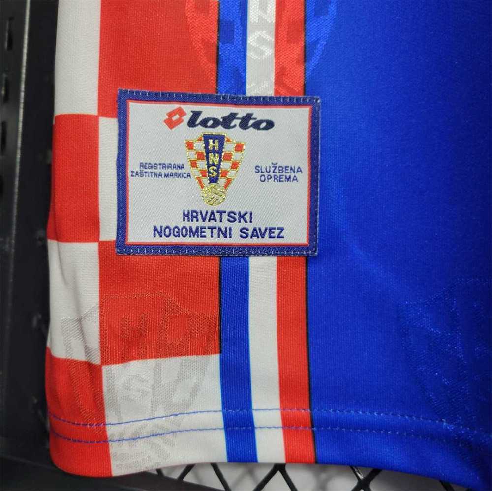 1998 Croatia World Cup Away Retro Jersey