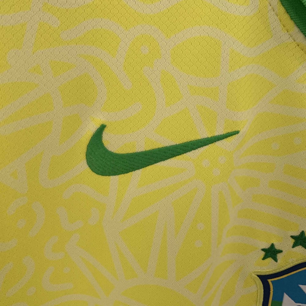 2024 Brazil Home Copa America Football Jersey