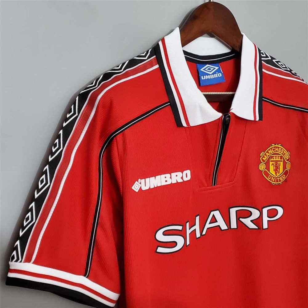 1998-1999 Manchester United Home Retro Jersey