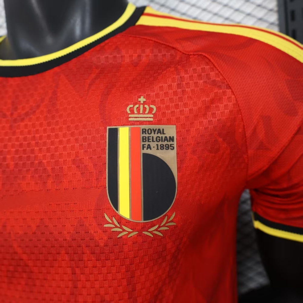 2026 Belgium World Cup Home Football Jersey Player Version