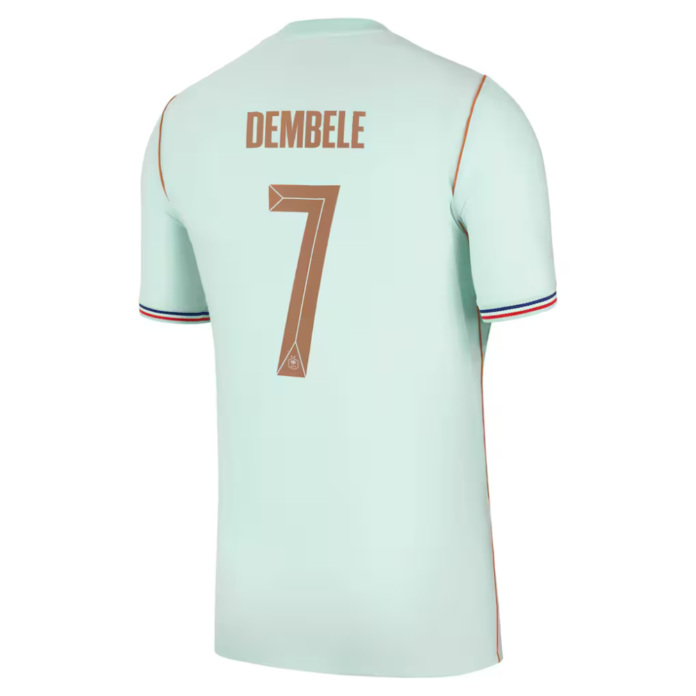 Maillot France Nike FFF Extérieur Stadium 26 avec flocage Dembele 7