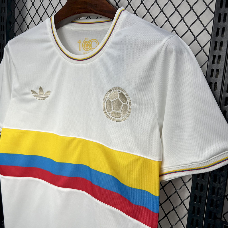 2024 Colombia 100th White Anniversary Jersey