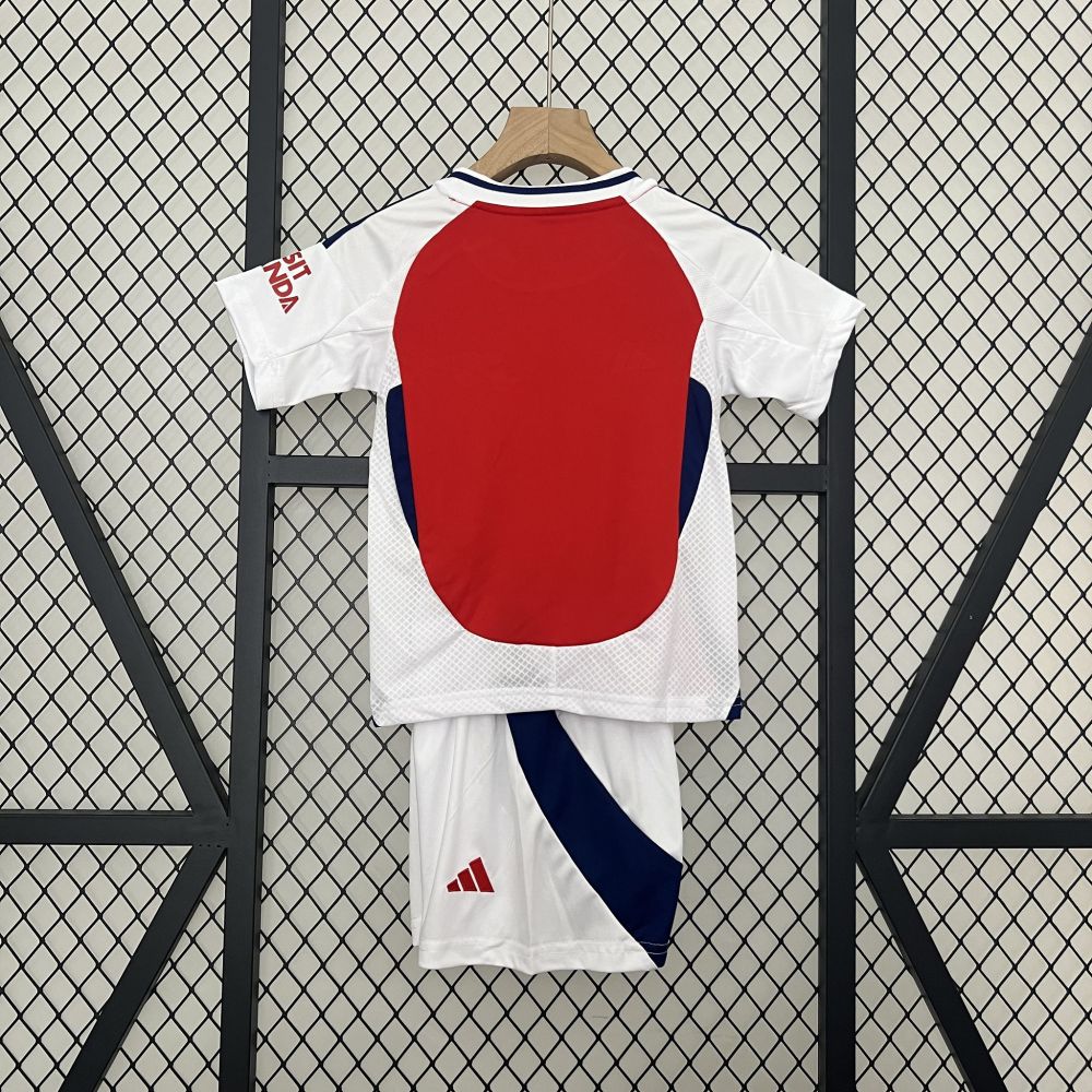 24-25 Arsenal Home Soccer Kids Kit Jersey+Shorts