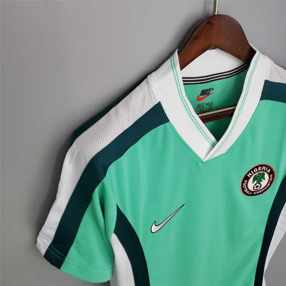 1998 Nigeria Home World Cup Retro Jersey