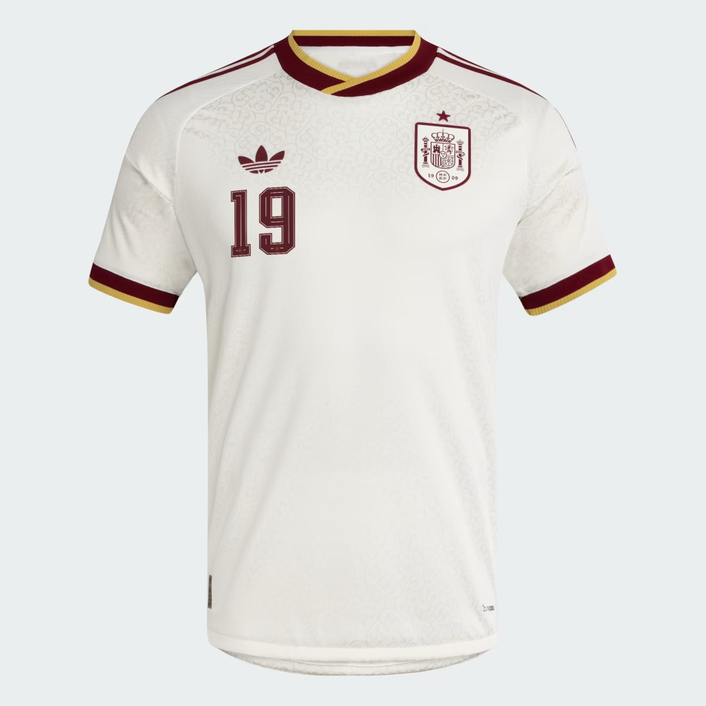 Spain 26 Away Authentic Yamal Jersey