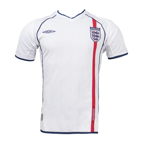 2002 England World Cup Home Retro Jersey