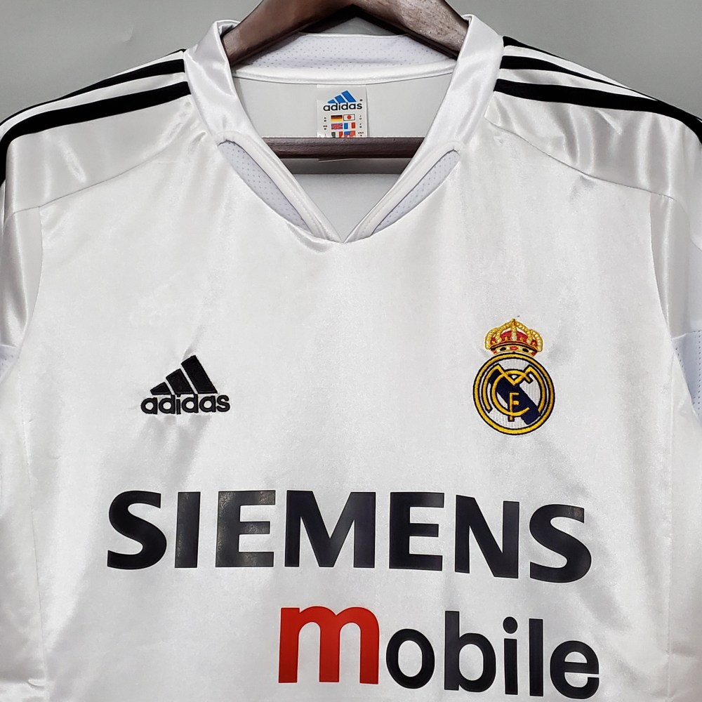 2004/05 Real Madrid Home Retro Jersey