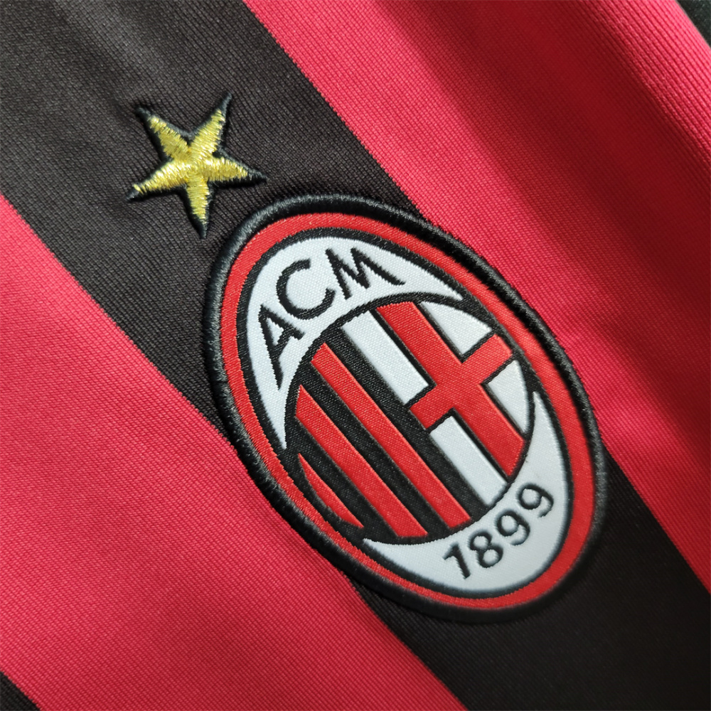 2009-10 AC Milan  Retro Jersey Home