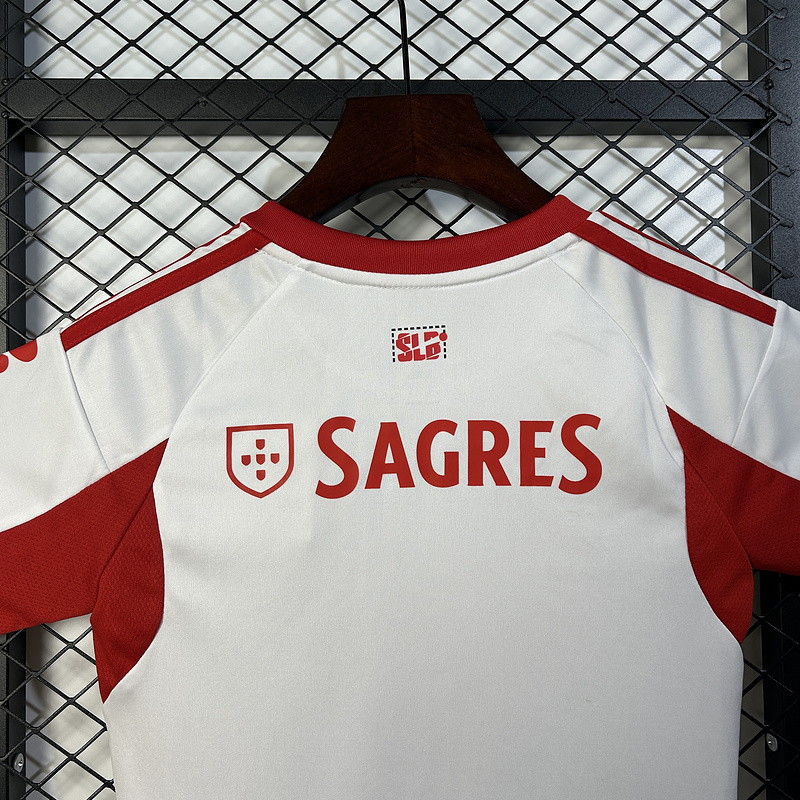 25-26 Benfica Second Away Football Kids Kit Jersey+Shorts