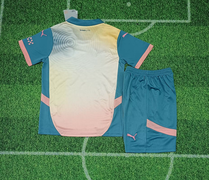 24-25 Manchester City Special Kids Kit Jersey+Shorts