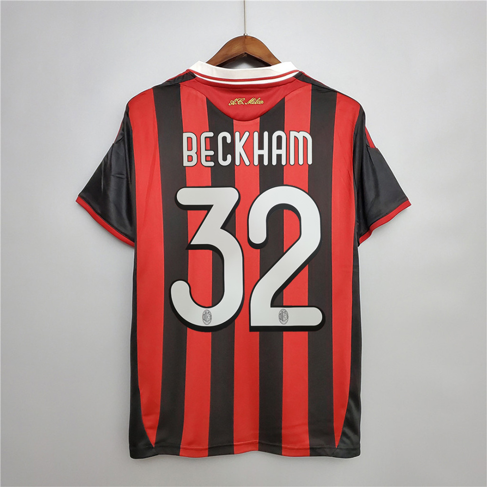 2009-10 AC Milan  Retro Jersey Home