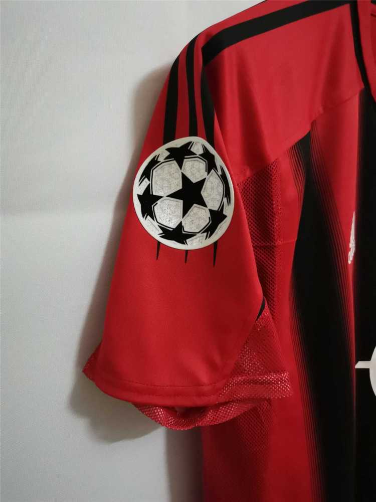 04-05 AC Milan  Retro Jersey Home