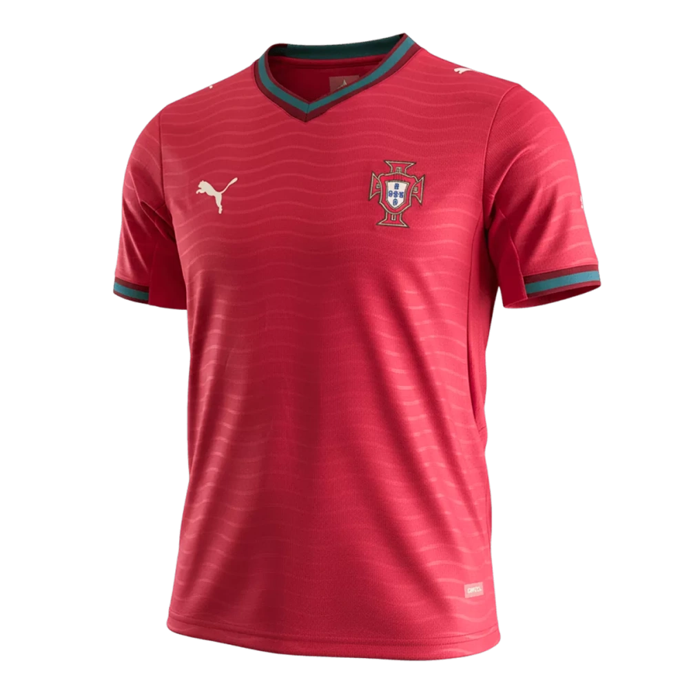 2026 Portugal  Home World Cup Soccer Full Kit Jersey+Shorts+Socks