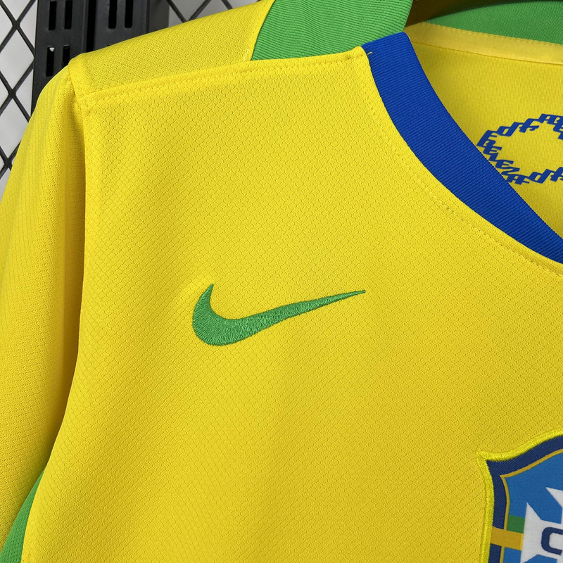 25-26 Brazil Home Football Jersey