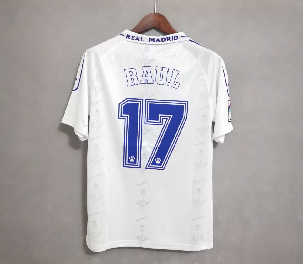 1994-96 Real Madrid Home Retro Jersey