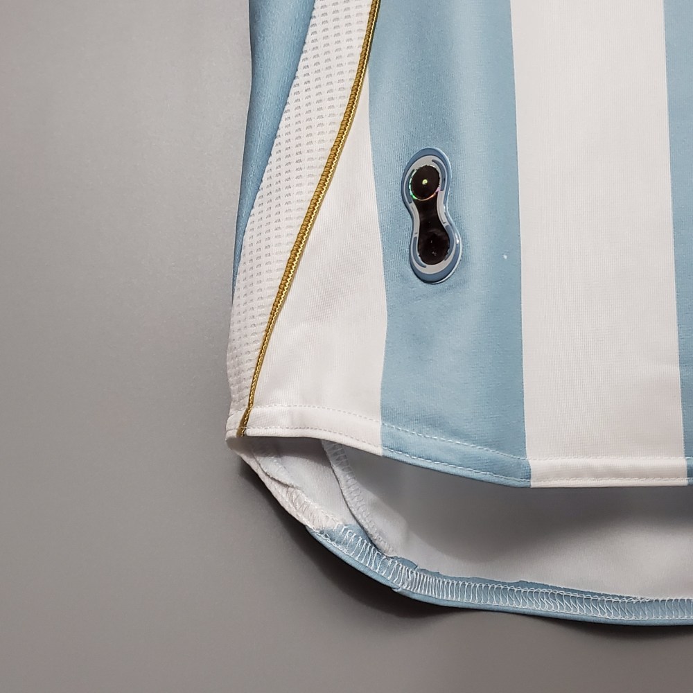 2006 Argentina World Cup Soccer Home Retro Jersey