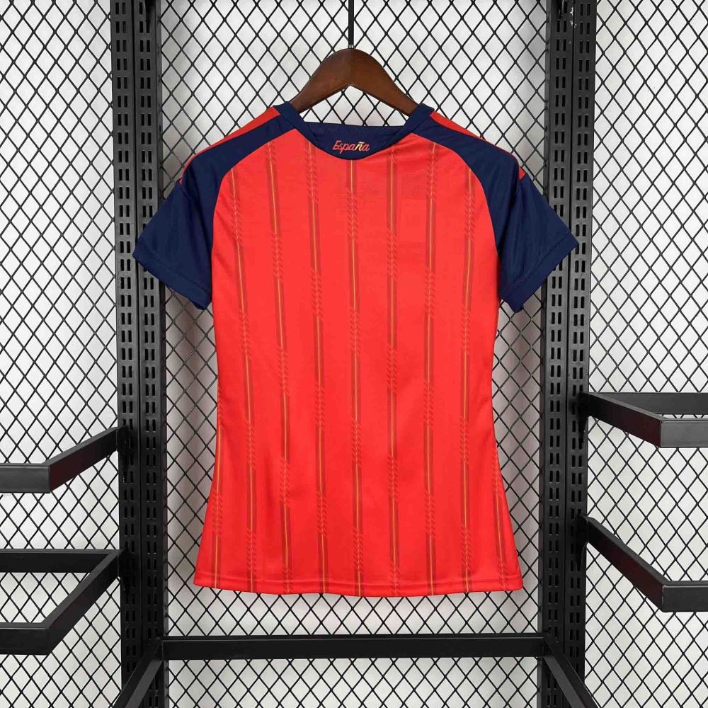 2026 Spain Home World Cup Soccer Women Jersey