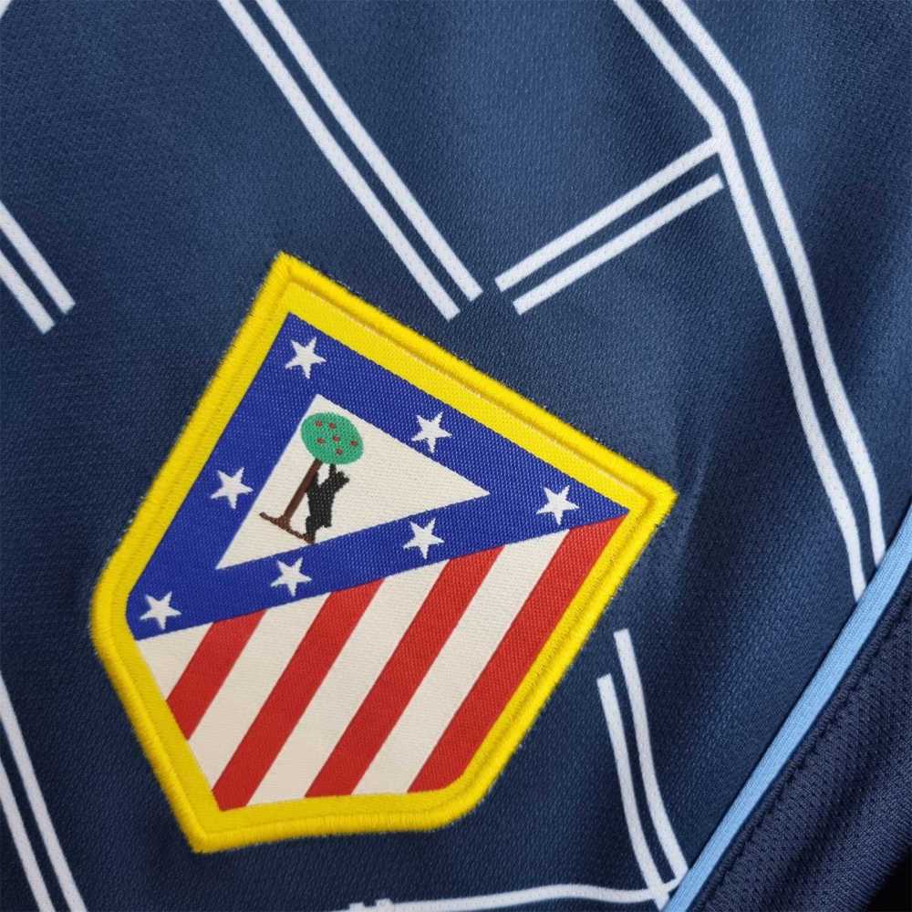 2004-2005 Atletico Madrid Away Jersey Fan Version