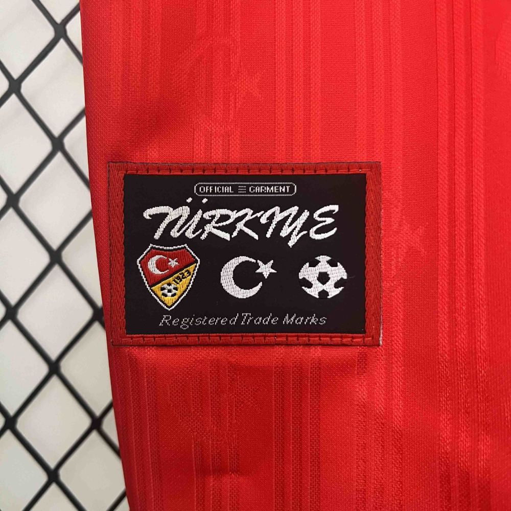 1996 Turkey World Cup Home Football Retro Jersey