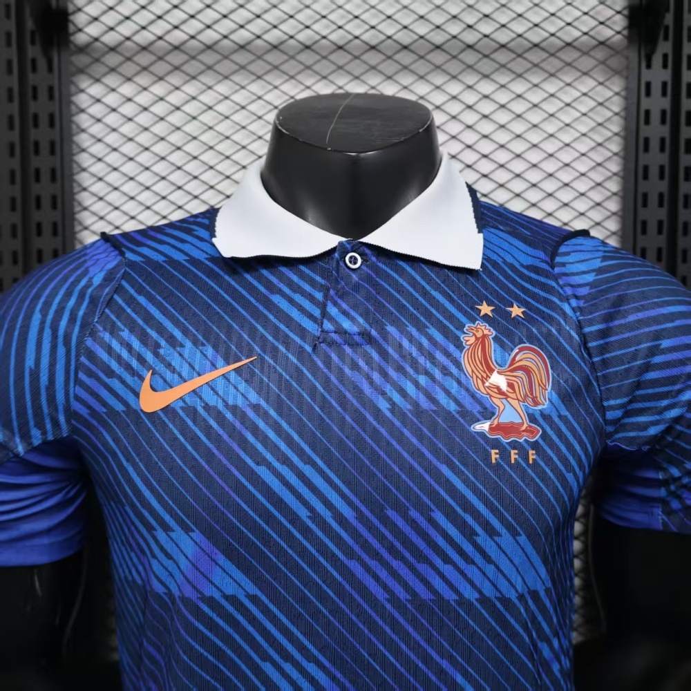 2026 France Home World Cup Soccer Jersey Authentic Shirt