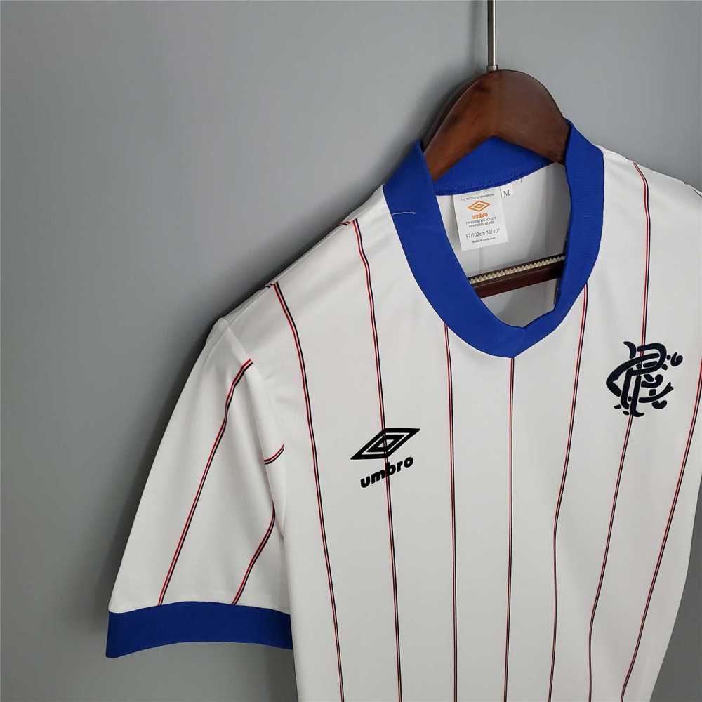 1982/83 Glasgow Rangers Away Soccer Retro Jersey