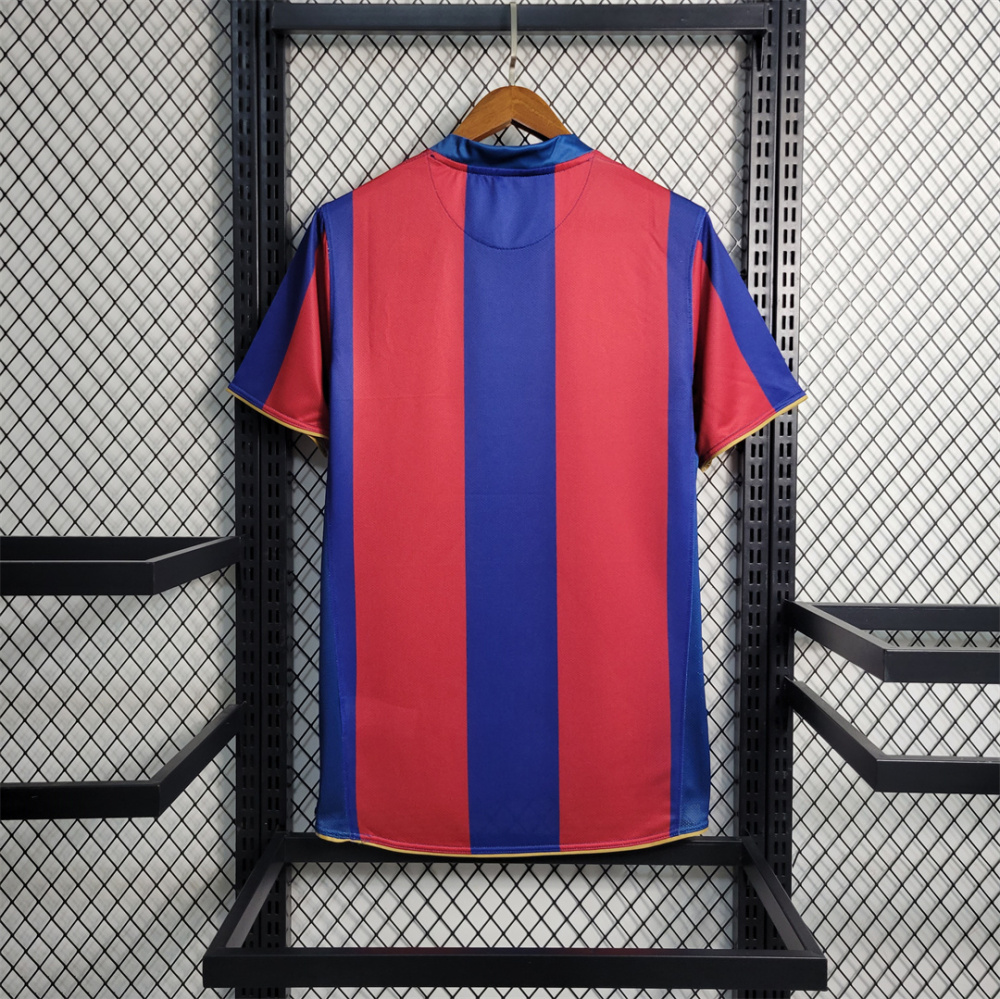 07-08 Barcelona Home Retro Jersey 50-Years Anniversary