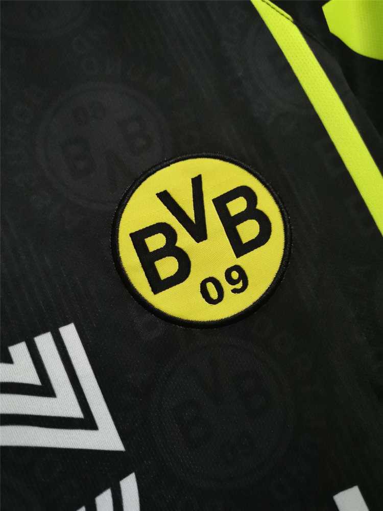 1995-1996 Borussia Dortmund Home Retro Jersey