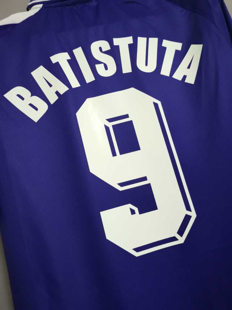 1998-1999 Fiorentina Soccer Home Jersey Retro Version