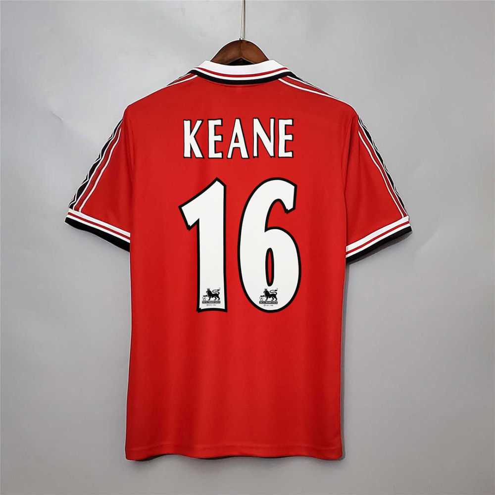 1998-1999 Manchester United Home Retro Jersey