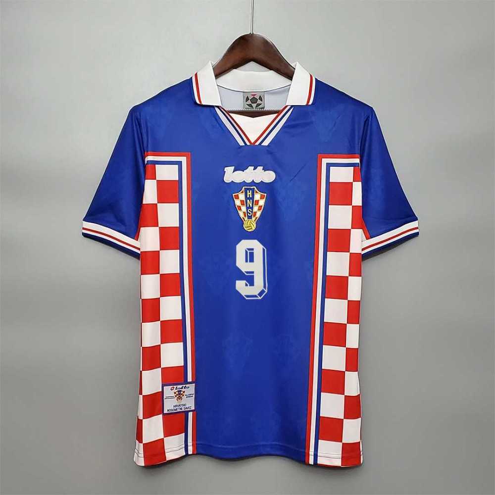 1998 Croatia World Cup Away Retro Jersey