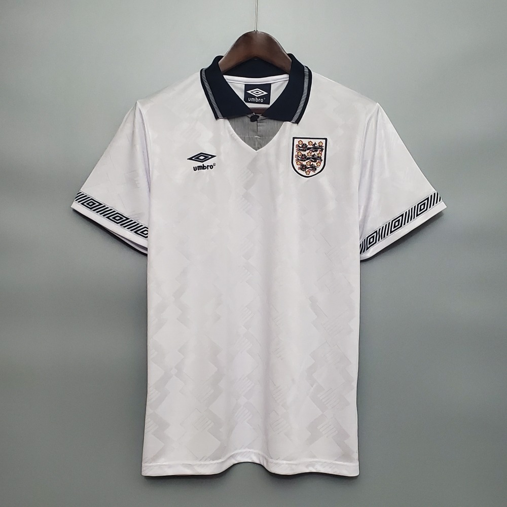 1990 England World Cup Home Retro Jersey