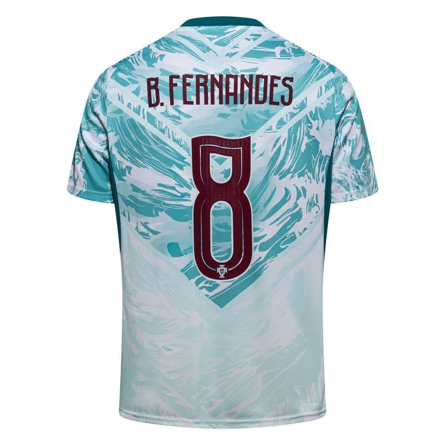 Portugal Away Shirt World Cup 2026 B. FERNANDES 8