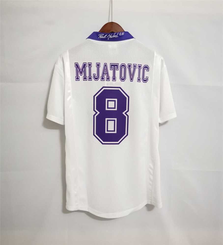 1997-98 Real Madrid Home Retro Jersey