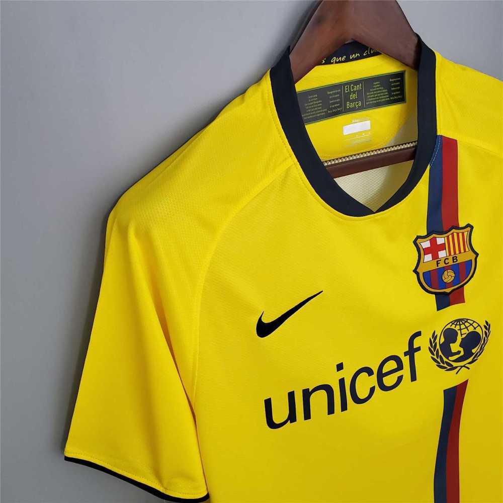08-09 Barcelona Away Retro Jersey