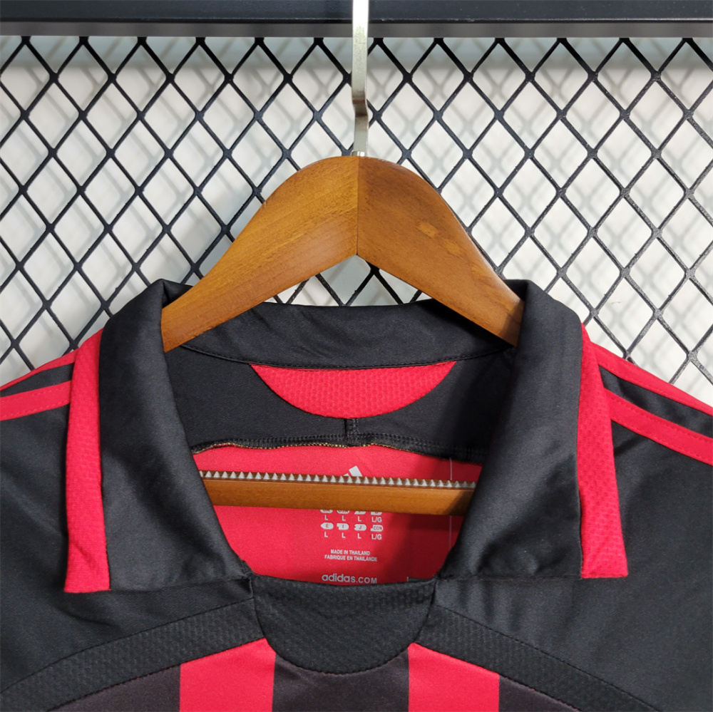 06-07 AC Milan  Retro Jersey Home Long Sleeve