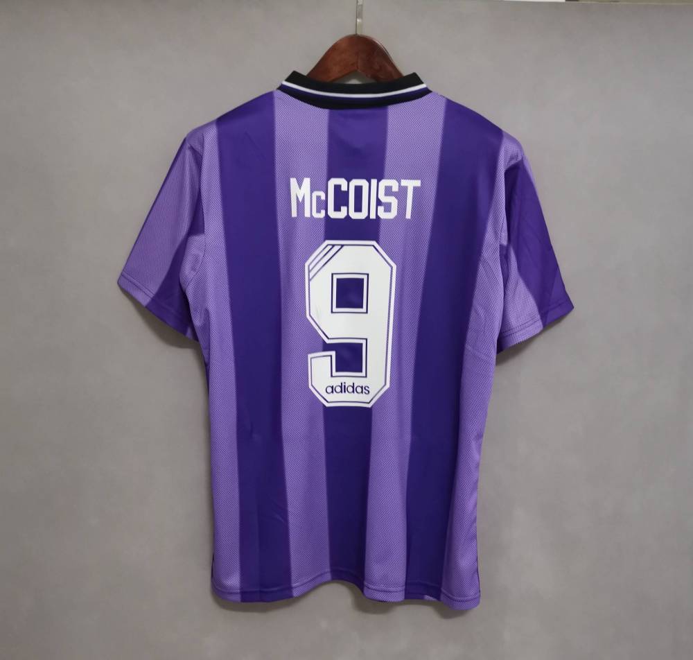 1994-95 Glasgow Rangers Away Soccer Retro Jersey