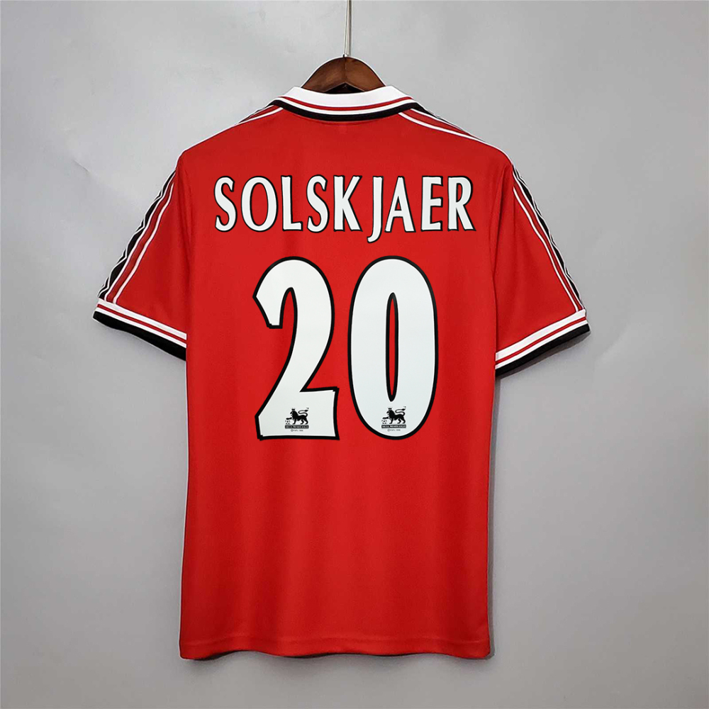 1998-1999 Manchester United Home Retro Jersey