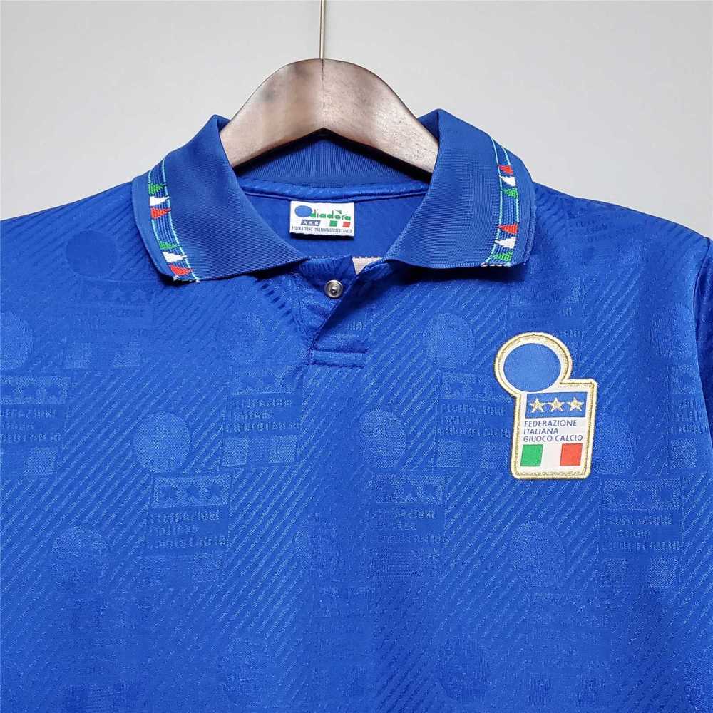 1994 Italy Home World Cup Retro Jersey