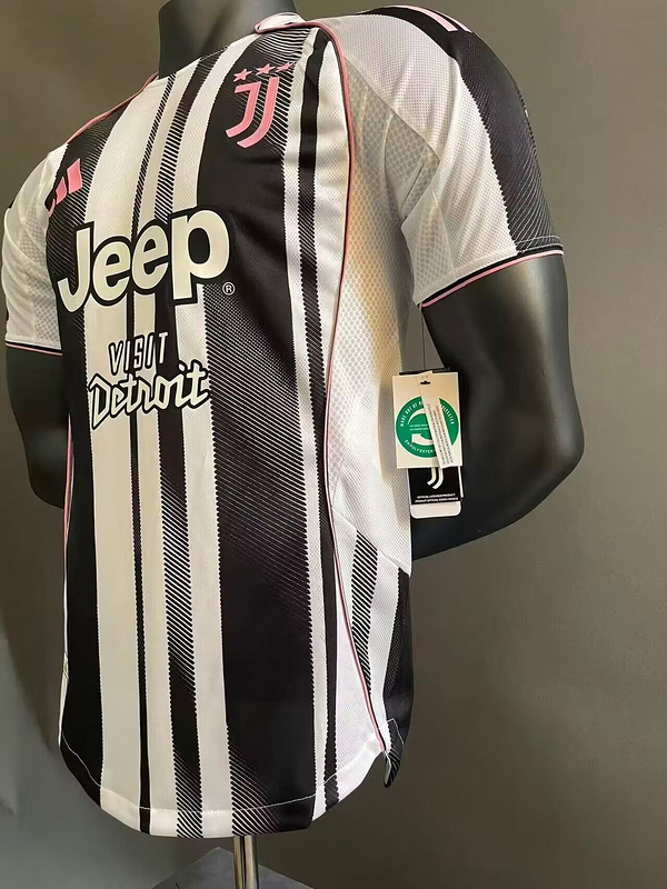 25-26 Juventus Home Soccer Jersey Player Version