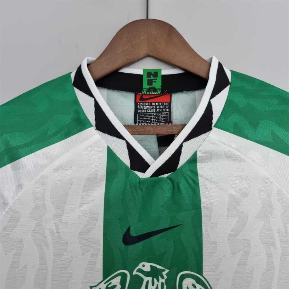 1996 Nigeria Away Soccer Retro Jersey