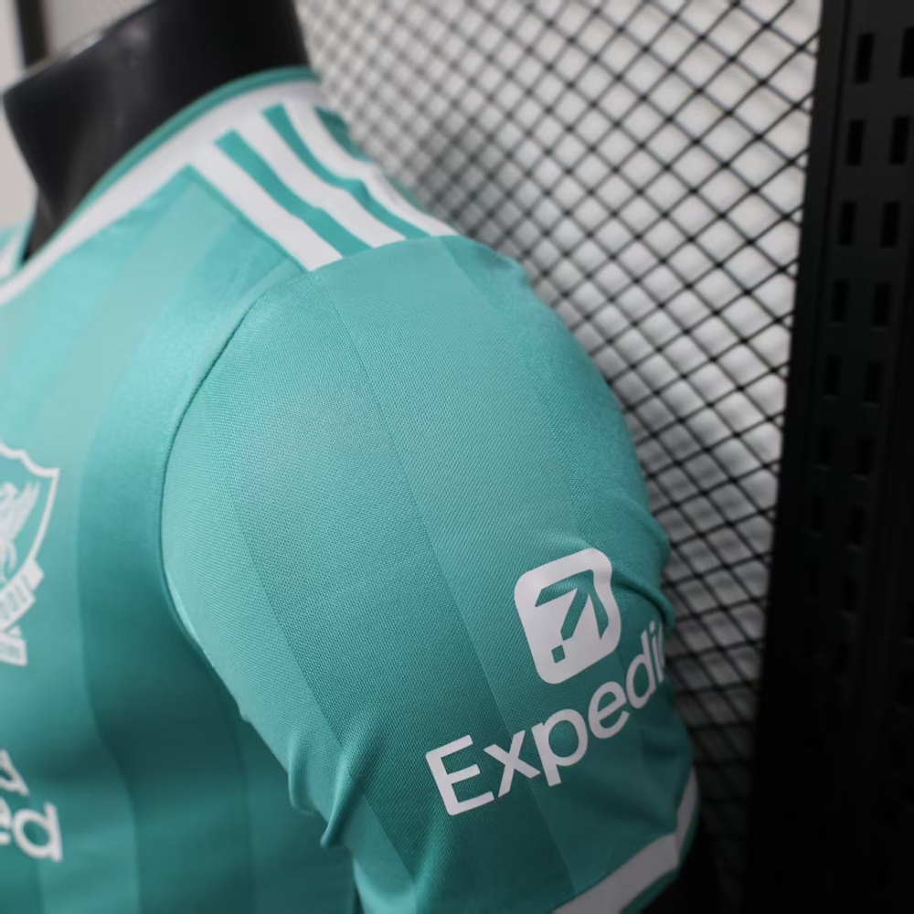 25-26 Liverpool Second Away Soccer Jersey Player Version
