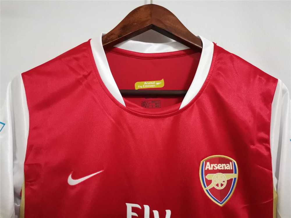 2006-2007 Arsenal Home Retro Version Jersey