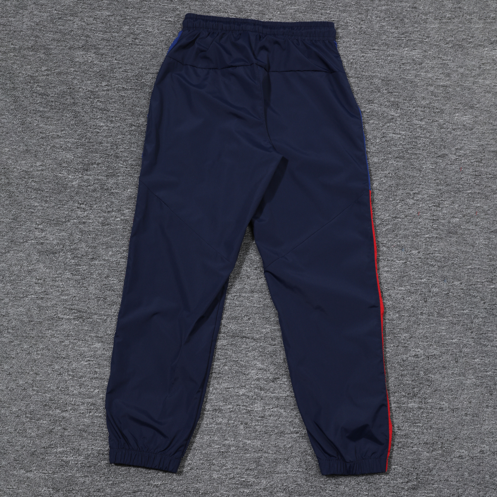 Barcelona Hoodie Sweatshirt Kit(Top+Pants) Red Black Jackets