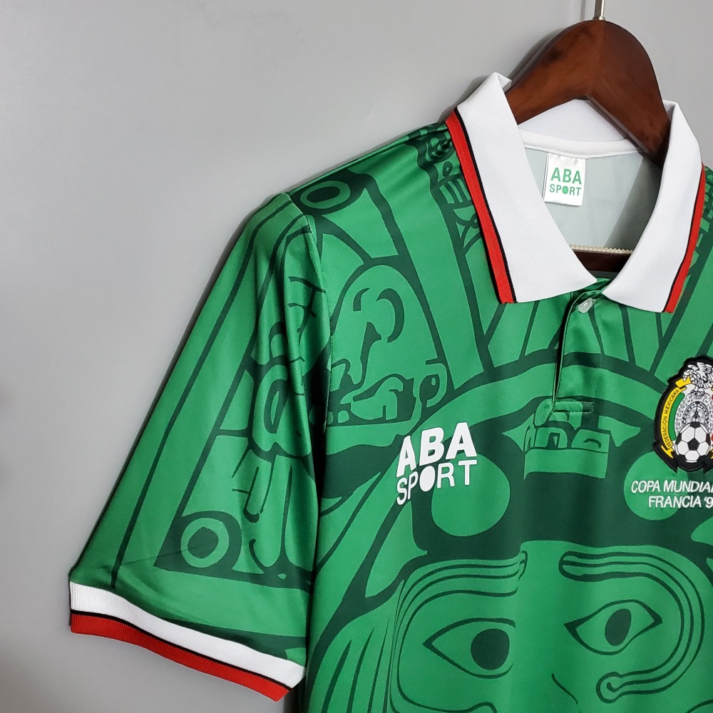 1998 Mexico World Cup Home Retro Jersey
