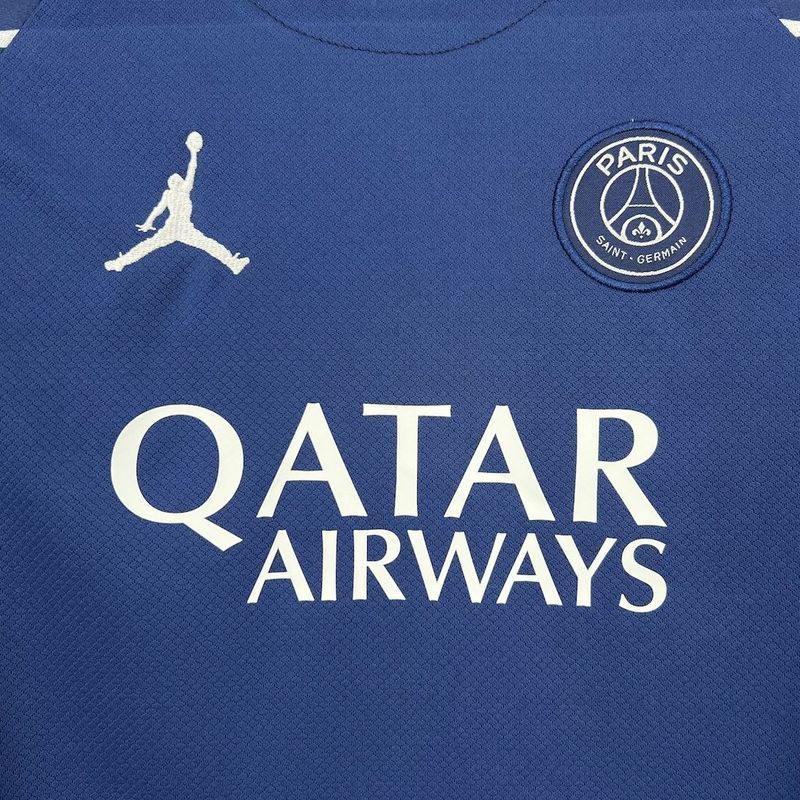 24-25 Paris Saint-Germain Fourth Away Soccer Jersey Kids Kit